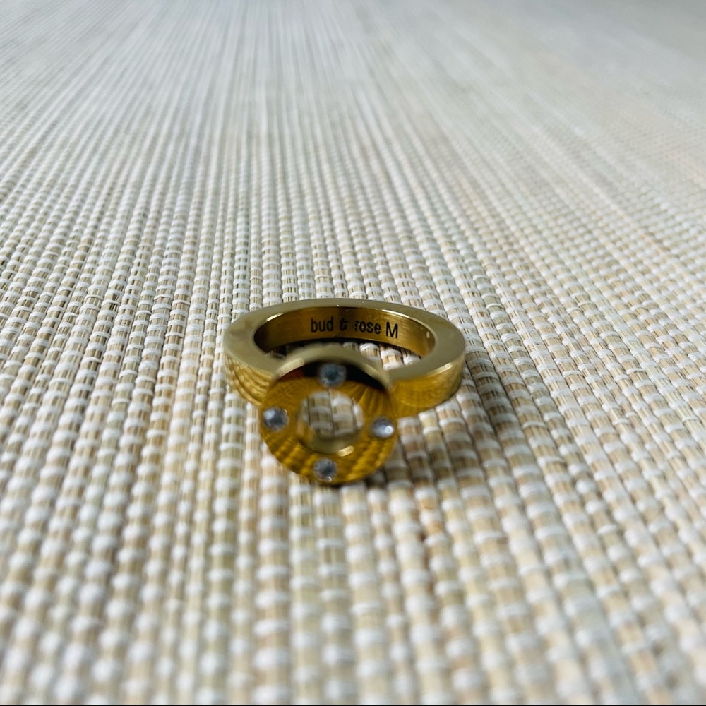 BUD TO ROSE Stainless Steel Ring - Picture 3 of 4